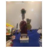 Wooden Santa Nutcracker Christmas Display Set