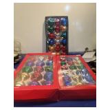 Multi-Color Glass Ball Christmas Ornaments