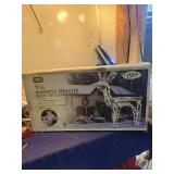 4ft Animated Light-Up Reindeer Decoration