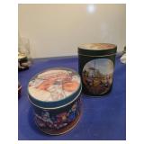 Dutch Scene Holiday Cookie Tin Set