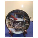 Cat Nap by Persis Weirs - Nosy Neighbors Collection Plate