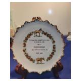 Decorative Horse Wisdom Plate