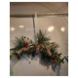 Pine Garland with Frosted Pinecones