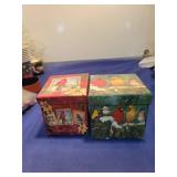 Winter Birds Decorative Storage Box Set