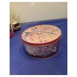 Japanese Cherry Blossom Decorative Tin Box