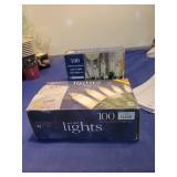 100 Count Clear Mini Christmas Lights Set