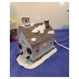 Illuminated Christmas Church Model