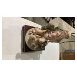 Classical Porcelain Figurine with Cherub