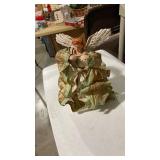 Decorative Angel Figure in Flowing Robes