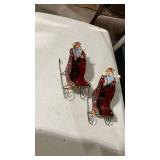 Metal Santa Sleigh