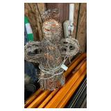 Glittering Spiral Tree Topper