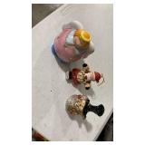 Collection of Ceramic Christmas Ornaments