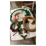 Handcrafted Country Style Christmas Wreath