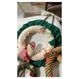 Handcrafted Country Style Christmas Wreath