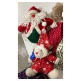 Holiday Plush Collection - Santa and Bunny Set