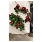 Traditional Christmas Holly and Pine Decorative Garlands