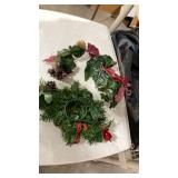 Traditional Christmas Holly and Pine Decorative Garlands