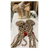 Holiday Decor Collection - Angels and Rope Bear