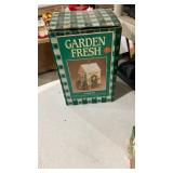 1994 Fitz and Floyd Garden Fresh Cookie Jar