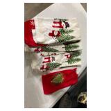 Christmas Snowman Nap3) Christmas snowman dish towels 1) Tea towel