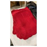 6) Handmade Holiday Placemats Set