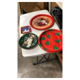 Christmas Holiday Decorative Plate Collection