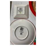 Christmas Holiday Decorative Plate Collection