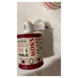 Christmas Candy Cane Stripe Plug-In Wax Warmer Set