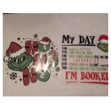 Grinch Heat Transfers - 2ct