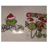 The Grinch and Friends Christmas Heat Transfers - 2ct