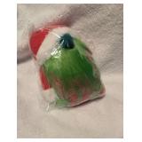 Holiday Gnome Plush with Green Hair