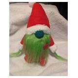 Holiday Gnome Plush with Green Hair