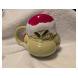 Dr. Seuss Grinch Santa Hat Ceramic Coffee Mug