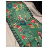 Grinch Christmas Table Runner