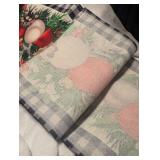 Buffalo Plaid Christmas Table Runner 33x27.5