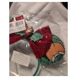 Disney Parks Holiday Acorn and Holly Ears Headband