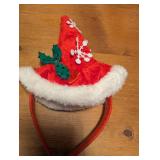 Christmas Mini Santa Hat Headband