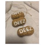 DEEZ Peanut Christmas Ornaments Set - 3ct