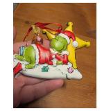 Holiday Grinch Christmas Ornament Set - 2ct