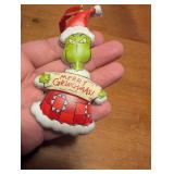 Dr. Seuss Grinch Christmas Ornament Set -2 ct
