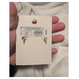 Glittery Christmas Tree Dangle Earrings