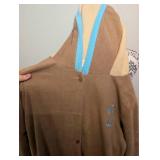 Gingerbread Man Adult Onesie Pajamas-XL