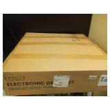 Fesley Electric Drum Set, Electronic Drum Set with 4 Quiet Mesh Drum Pads, Independent HiHat and Kick Drum Full Size Adult Drum Set, 3 Cymbals with Choke, 225 Sounds, USB MIDI, Drum Throne, and Sticks