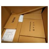 Fesley Electric Drum Set, Electronic Drum Set with 4 Quiet Mesh Drum Pads, Independent HiHat and Kick Drum Full Size Adult Drum Set, 3 Cymbals with Choke, 225 Sounds, USB MIDI, Drum Throne, and Sticks