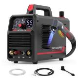 YESWELDER 55 Amp Plasma Cutter Non-High Frequency, Large LED Digital Display Non-Touch Pilot Arc, Digital DC Inverter 110/220V Dual Voltage Plasma Cutting Machine CUT-55DS PRO NEW - Retail: $290