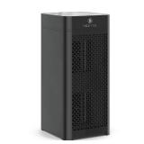 Medify MA-40 UV Light Air Purifier with True HEPA H14 Filter | 1,793 ftÂ² Coverage in 1hr for Wildfires Smoke, Odors, Pollen, Pets | Removal to 0.1 Microns | Black, 1-Pack TESTED  - Retail: $175