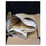 LOVORAL Area Rugs for Living Room: 9x12 Washable Neutral Abstract Rug for Bedroom Large Soft Modern Dining Room Rugs Indoor Floor Low Pile Carpet for Home Office Nursery - Brown Grey - Retail: $100