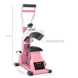 Hat Heat Press Machine for Caps with 2pcs Interchangeable Platens(6.7\"x3.8\", 6.7\"x2.5\"), Cap Heat Press for Stuctured Hats Heat Transfer Printing for Caps-Pink - Retail: $130