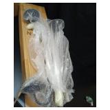 24.8\" Iron Metal Wall Candle Sconce Holder, Set of 4 Wall Mount Candle Holders Modern Wall Candle Sconces Hanging for Living Room Farmhouse Fireplace Wedding - Retail: $60