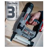 Electric Nail Gun, LINKNAL Cordless Brad Nailer Battery Powered,18 Gauge, 2Ã20V MAX Li-ion Batteries, Charger and 1000 Nails Included (L820-BN) - Retail: $170